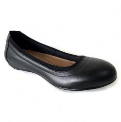 281-0001 - SAPATILHA COM ELASTICO PRETO - Código 281-0001