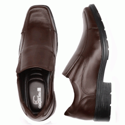 114-0003 - SAPATO SOCIAL MASCULINO CAFE